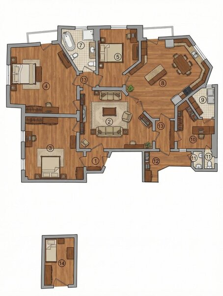Piata Romana, povestea unui apartament rar, pe Jules Michelet